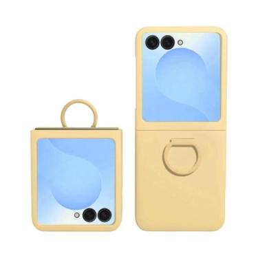 Imagem de Capa Rígida Samsung Galaxy Z Flip 7 6 5 FE Com Efeito Degradê E Toque 