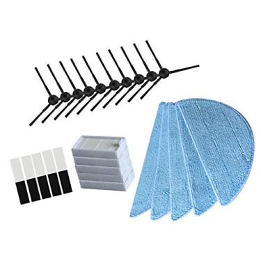 Imagem de homozy Escovas Laterais com Filtro HEPA para Aspirador Robô de Limpeza para ILIFE