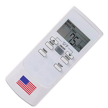 Imagem de CHOUBENBEN Controle remoto de substituição para ar-condicionado portátil Honeywell HL10CESWB HL10CESWG HL10CESWK HL10CESWW HL12CESWB