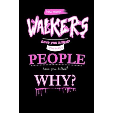 Imagem de Caderno TWD: Livro de bolso diário, 15 x 23 cm, 100 páginas | Melhor presente para amantes de séries limitadas de drama de terror (cadernos de composição)