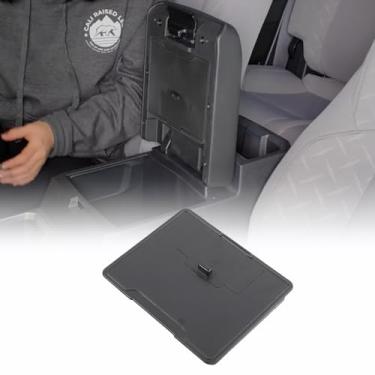 Imagem de CHEAYAR Caixa de armazenamento oculta para apoio de braço para carro compatível com Toyota Tacoma 2024 organizador de console central de carro corrimão caixa de armazenamento de privacidade bandeja