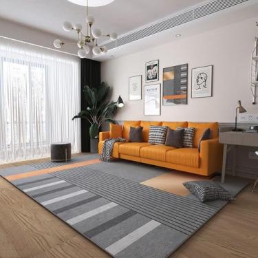 Imagem de Luz moderna de luxo sala estar tapete completo sofá mesa café almofada decoração para casa quarto tapete, 07,40x60cm (1.3x2ft)