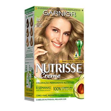 Imagem de Coloração Nutrisse Creme 80, Louro Patria Amada, Garnier, Garnier