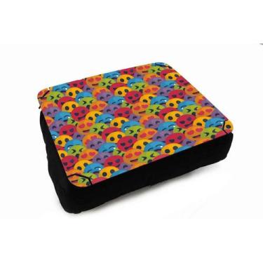 Imagem de Almofada Bandeja para Notebook Laptop Emojis - Deluzz