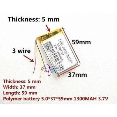 Imagem de Bateria Gps RELOGIO Nuvi 3760  Nuvi 3760t  Sem Conector!!!!!! - bgb