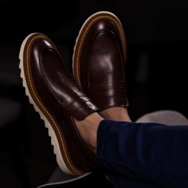 Imagem de Sapato Masculino Dubai Oxford Tratorado Social Mocassim Casual Moderno