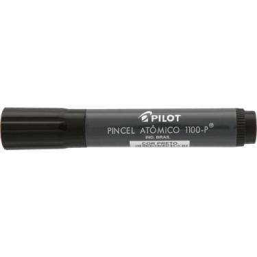 Imagem de Pincel Marcador Permanente Atômico 1100P Preto Recarregável - Caixa co