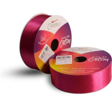 Imagem de Fita de Cetim 38MM X 50M PINK - Fitas Cinderela