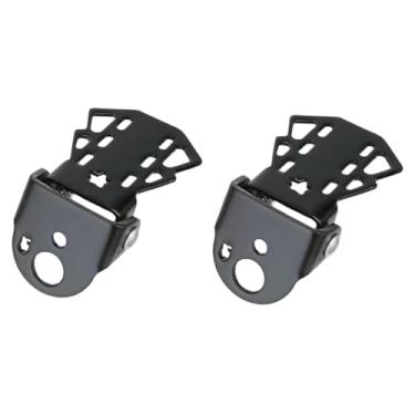 Imagem de YIJU 2x Pedais Traseiros de Bicicleta Assento Traseiro de Bicicleta Descanso para os Pés Dobrável Reutilizável Rolamento Forte 100 kg Pedais de Bicicleta