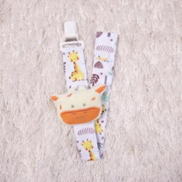 Imagem de Cordão Prendedor de Chupeta para Bebê - Miguel Baby, Girafa