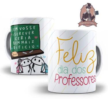 Imagem de Caneca Dia dos Professores Porcelana Personalizada 8 - Tio da Caneca