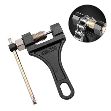 Imagem de Bicicleta Breaker Iron Iron Removedor Universal Removedor Chain Splitter para manutenção de motos e reparo preto de 3,8 mm diâmetro de dedal de 33 mm Largura do slot