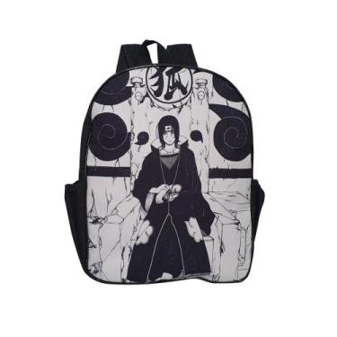 Imagem de Mochila Itachi Mangà Escolar Lançamento 2025 - Vinis Store, Branco Ita