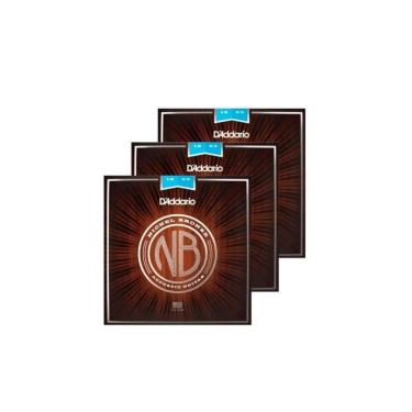 Imagem de Kit 3 Und. Enc. Violão D`Addario Nb1253 .012 Nickel Bronze