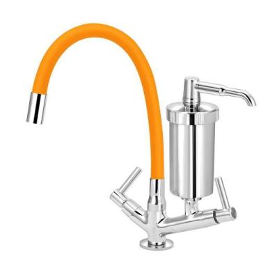 Imagem de Torneira Filtro Gourmet Flexível Colorido Mesa Luxo 1/4 V - Lhd Metais