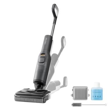 Imagem de roborock Aspirador De Pó E Esfregão F25 Lt Para Pisos Molhados Secos, Combinação Sem Fio 20.000 Pa, Autolimpeza Com 94 °C Alta Temperatura Secagem Rápida Ar Quente, Limpador Duros Rotação 180 °C