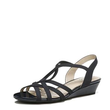 Imagem de Lifestride Sandália feminina Yaya Wedge, Lux azul-marinho, 35