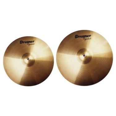 Imagem de Kit Prato 16 Ataque Crash Médio + Condução Ride 20 Dreamer