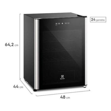 Imagem de Adega 24 Garrafas Led 64X48X44Cm 5ºc A 18ºc - Electrolux