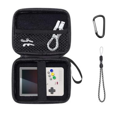 Imagem de YAJOJO Carrying Case for Retroid Pocket Classic Handheld Game Console- Hard Shell Protective Carrying Case, Portable Travel Storage Bag with Lanyard& Carabiner | Anti-scrathes&Shockproof,Black