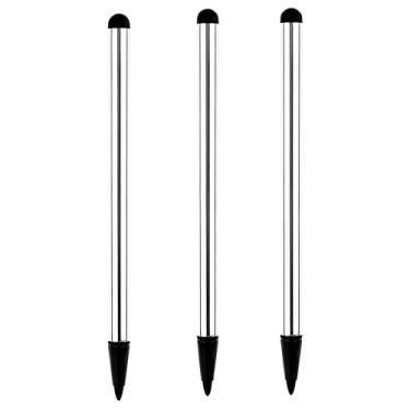 Imagem de 3 canetas Stylus S21 FE 5G, ponta fina universal, caneta Stylus de alta precisão compatível com celular, tablet, dispositivos com tela sensível ao toque