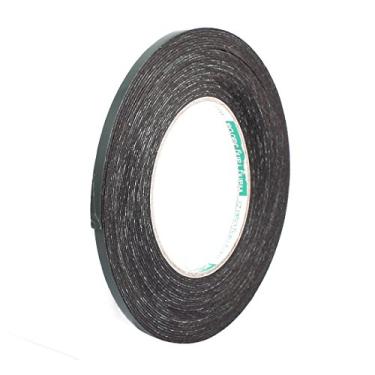 Imagem de 1 fita autoadesiva de espuma anti-ruído resistente a choques de 5 mm x 1 mm com 10 m de comprimento dupla face
