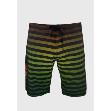 Imagem de Bermuda Água Alkary Degrade Reggae Multicolorida-Masculino