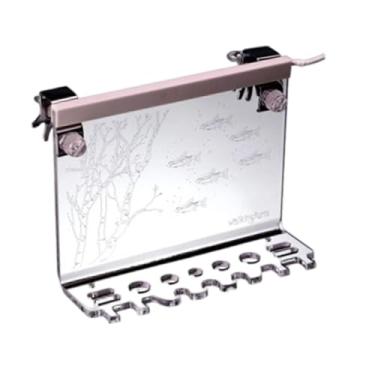 Imagem de IEUDNS Suporte para Ferramentas de Aquário, Suporte de Armazenamento de Ferramentas para Pintura de Peixes em Acrílico, Organizador de Ferramentas para Manut, Peixe-lanterna