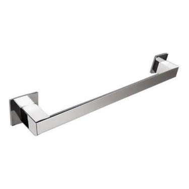 Imagem de Toalheiro Parede 40cm Inox- Metais Acessórios Banheiro Steel - Inovar 