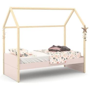 Imagem de Cama Montessoriana Kids Liv Rose Natural - Matic - MATIC MÓVEIS