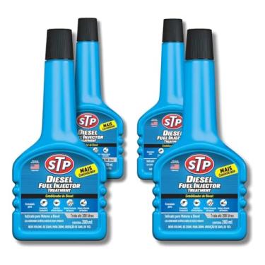 Imagem de Kit 4 STP Aditivo Diesel Fuel Injector Treatment Limpa Bico Injetor