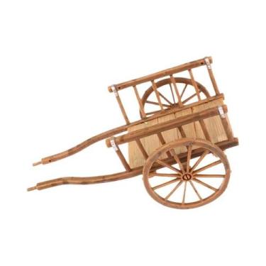 Imagem de Carrinho De Brinquedo Montável Simulado Para Casa De Bonecas Em Miniat