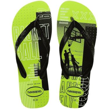 Imagem de Chinelo Masculino Havaianas Top Athletic Verde Limão - 41413-Masculino