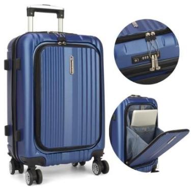 Imagem de MALA DE VIAGEM PEQUENA DE BORDO POLO KING - Azul-Unissex