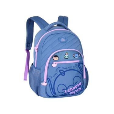 Imagem de Mochila de Costas Stitch Tsum Tsum Creche Escolar Passeio - Clio Style