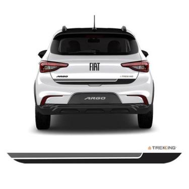 Imagem de Adesivo Friso Porta-Malas Emblema Fiat Argo Trekking Preto - Resitank,