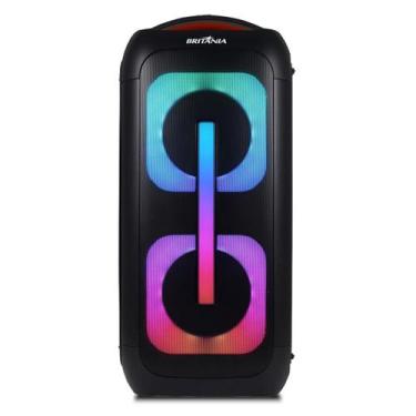 Imagem de Caixa de Som Britânia 650W Flash Lights BCX6801, Bivolt