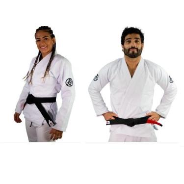 Imagem de Kimono Cambiável Calça Rip Stop Vagui U.L.2 Jiu Jitsu Branco  Keiko, B