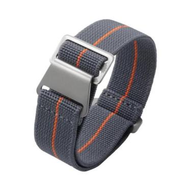 Imagem de Pulseira De Relógio De Nylon Elástico De 18mm, 20mm, 22mm Para Seiko, 
