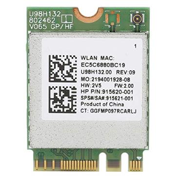 Imagem de Placa de rede sem fio AC, RTL8821CE até Bluetooth 4.2 Suporte para placa de rede WiFi 802.11 A/B/N/AC para Win7/8/10, para notebooks/desktops HP, Allinones, etc