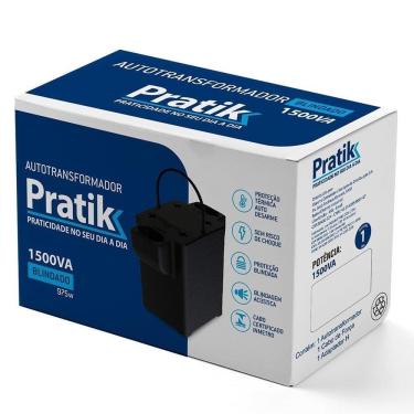 Imagem de Transformador Pratik 1500VA Blindado Bivolt