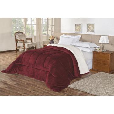 Imagem de Coberdrom Casal Padrão Everest Sherpa Tipo Lã De Carneiro