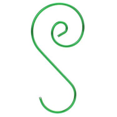 Imagem de Mini Multiuso Metal S Forma Ganchos Decoração de Suporte de Árvore de Natal para Panelas Penduradas Vasos Plantas Sacos Toalhas Ganchos de Cozinha Resistentes Ganchos (60 pcs)(Green), Ganchos s,