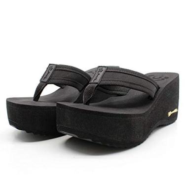 Imagem de Tamanco Confortável Plataforma EVA Barth Shoes Hibisco (Preto, BR, Adulto, Numérico, M, 35)
