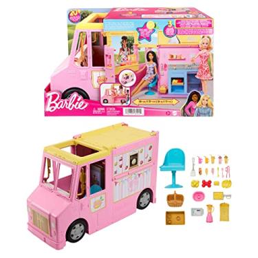 Imagem de Barbie Profissões Veículo de Brinquedo Caminhão de Limonada para crianças a partir de 3 anos