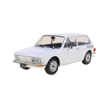 Imagem de Miniatura 1976 Volkswagen Brasilia California Classics 1/24 (Branca) -