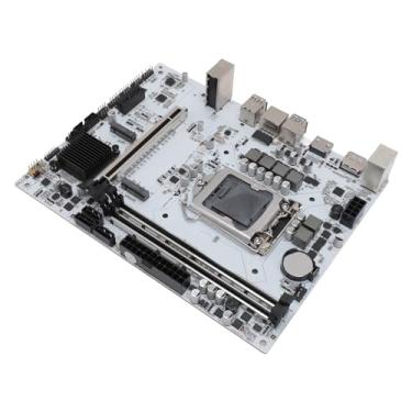 Imagem de Placa-Mãe de Mineração H410M DH, Placa-Mãe LGA 1200, Placa-Mãe M ATX, DDR4 de Canal Duplo, Saída DisplayPort HD Com Desempenho Estável para CPU de 10ª Geração