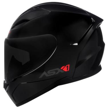 Imagem de Capacete Automotivo Para Motociclista ASX City Solid Preto (64)
