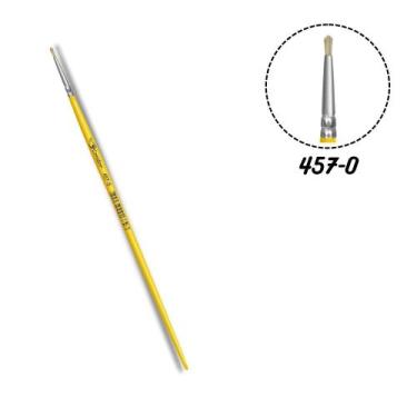 Imagem de Pincel Condor 457-0 Redondo Pelo Natural Cabo Longo