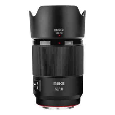 Imagem de Meike Lente retrato de quadro completo com motor de passo STM de foco automático F1.8 de 50 mm compatível com câmeras Sony E Mount A7 A7R A7IV A7R IV A7III A7RII A7RIII A7SIII A9 A7C A7CII
